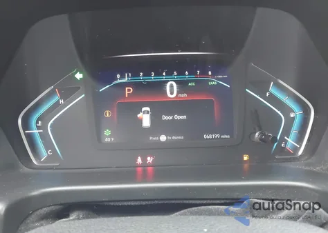 2018 Honda Odyssey Ex z USA, uszkodzony, nr VIN 5FNRL6H58JB110718